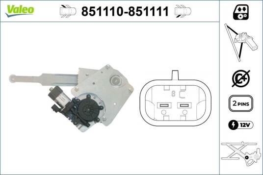 Vindusheis VALEO 851111
