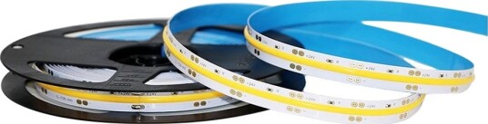 5m 10W/m COB LED strip 24V 1000lm/m IP20 4000K COB LED Kulør : Varm