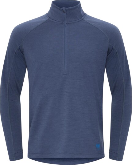 Hellner Men"s Wool Mix 2nd Layer Half Zip Oceania L