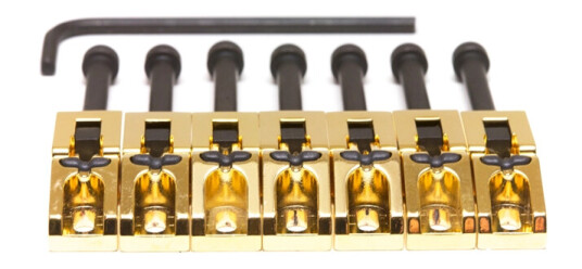 Graph Tech String Saver Pg-0080-G7 Floyd Rose Style Saddles, 7-String-Gull Graph Tech String Saver Pg-0080-G7 Floyd Rose Style Saddles, 7-String-Gull