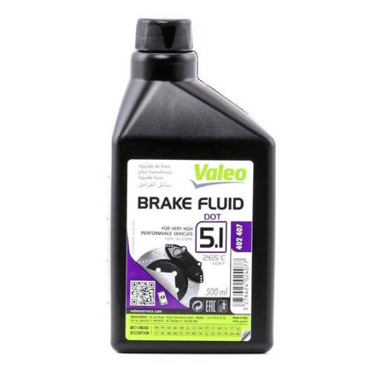 Bremsevæske VALEO 402407 Bremsevæske VALEO 402407