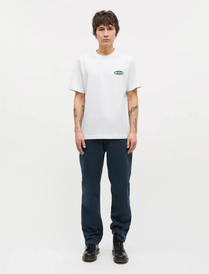 Mads Nørgaard Cotton Jersey Big Logo Frode Tee - White - XL Mads Nørgaard Cotton Jersey Big Logo Frode Tee - White - XL