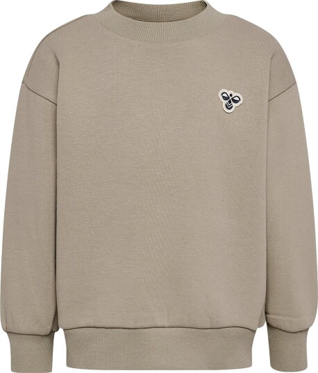 Hummel Collegegenser   HmlMini   Vintage Khaki   Hummel   1½ år (86)   Collegegenser   Beige