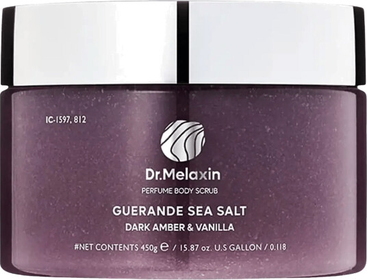 Dr. Melaxin Dr.melaxin Guerande Sea Salt Perfume Body Scrub Dark Amber & Vanilla 450G. Nude 450 G