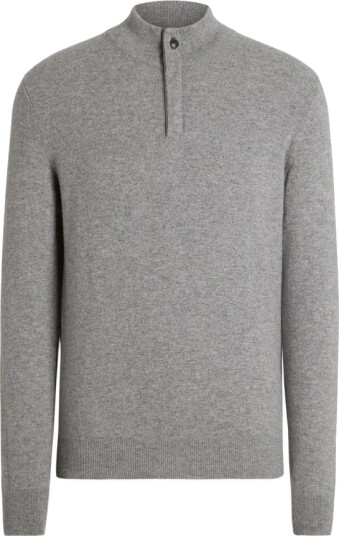 Zegna Herre Strikkevarer Grå M,