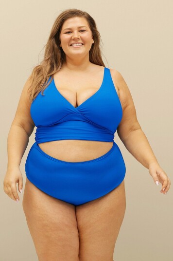 Ellos Collection Bikinitruse Kattvik Blå