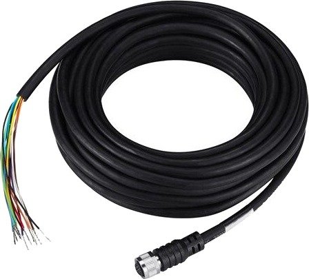 Hanwha Vision SPP-C12100P Strømkabel 12 Pinners M12 Til Åpne Ledere 10 m Hanwha Vision SPP-C12100P Strømkabel 12 Pinners M12 Til Åpne Ledere 10 m