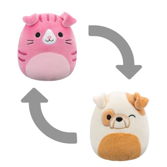 Squishmallows 13 cm P19 Flip A Mallows Geraldine/Brock Squishmallows 13 cm P19 Flip A Mallows Geraldine/Brock