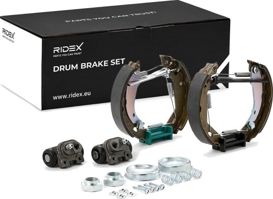 RIDEX 3859B0364 Bremsesett, trommebremse