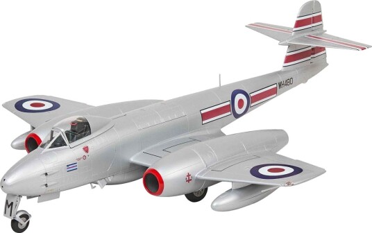 Revell 03750 Gloster Meteor F.8 Modellfly Byggesett 1:32 393 Deler