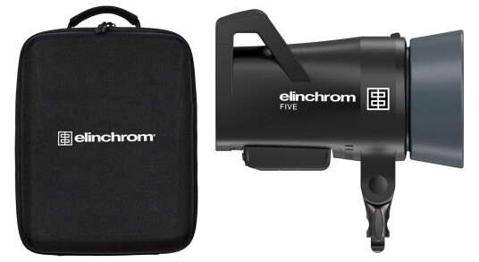 Elinchrom FIVE Monolight Kit Batteridrevet studioblits. 500W Elinchrom FIVE Monolight Kit Batteridrevet studioblits. 500W