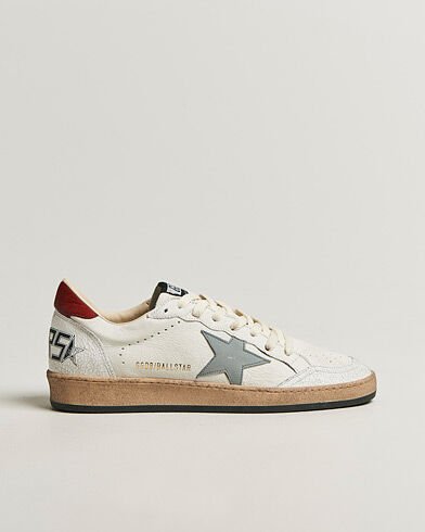 Golden Goose Ball Star Sneakers White/Red Golden Goose Ball Star Sneakers White/Red