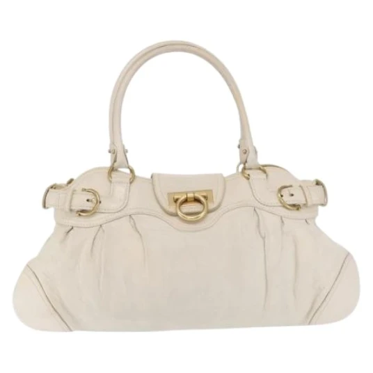 Salvatore Ferragamo Dame Hvit