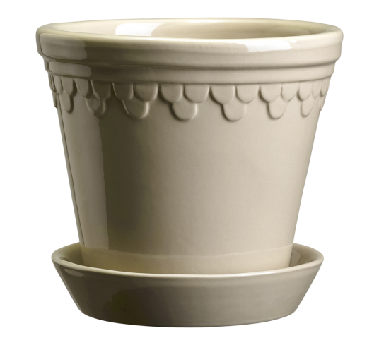 Bergs Potter København krukke glassert Ø14 cm Sand Stone Bergs Potter København krukke glassert Ø14 cm Sand Stone