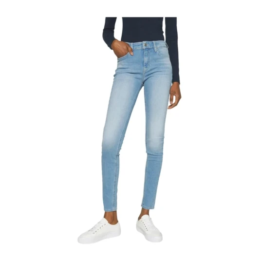Tommy Hilfiger Dame Jeans Blå W28 L30,