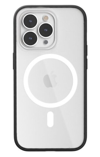 Woodcessories Eco646, Etui, Apple, Iphone 14 Pro Max, 17 Cm (6.7"), Gjennomsiktig, Sort Woodcessories Eco646, Etui, Apple, Iphone 14 Pro Max, 17 Cm (6.7"), Gjennomsiktig, Sort