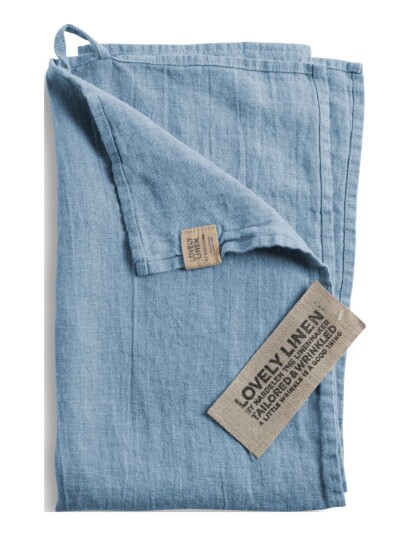 Lovely Linen Lovely Kitchen Towel   Blue   45X70CM