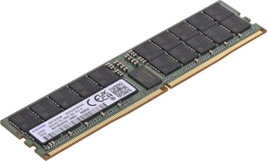 Samsung - DDR5 - module - 64 GB - DIMM 288-pin - 5600 MHz / PC5-44800 - registered Samsung - DDR5 - module - 64 GB - DIMM 288-pin - 5600 MHz / PC5-44800 - registered