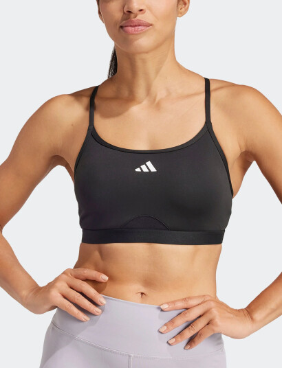 adidas Performance Aerct Ls Bra - Black - XS adidas Performance Aerct Ls Bra - Black - XS