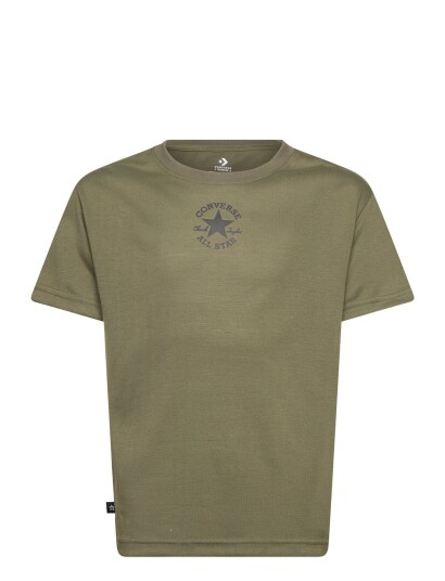 Converse Cnvn Sustainable Core S/S Tee Khaki green 140/152 Converse Cnvn Sustainable Core S/S Tee Khaki green 140/152