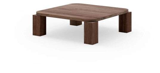 New Works Atlas sofabord 82x82 cm Smoked Oak