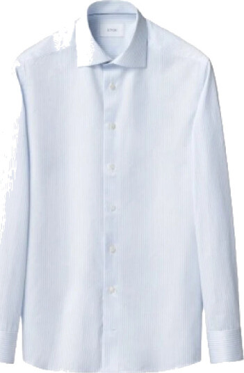 Eton Herre Skjorter Blå 3XL,