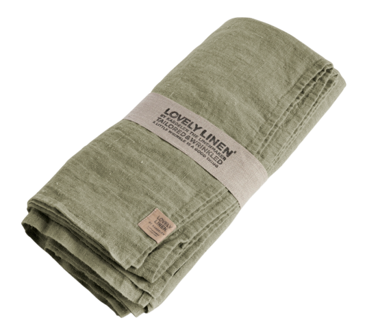 Lovely Linen linduk 145x300 cm Avocado