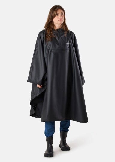 Swedemount Koster Rain Poncho Black Onesize Regnjakker Swedemount Koster Rain Poncho Black Onesize Regnjakker