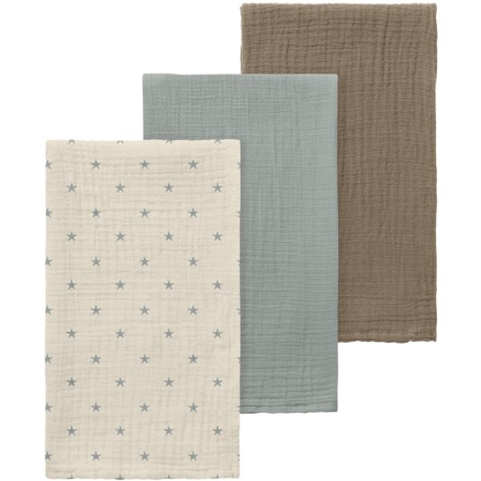 Lil"Atelier Turtledove Pigeon/Sepia Tint Nbnfergie 3Pack Nappies Lil