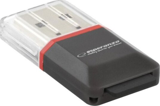 Esperanza EA134K USB-A kortleser TransFlash MicroSD MicroSDHC Esperanza EA134K USB-A kortleser TransFlash MicroSD MicroSDHC