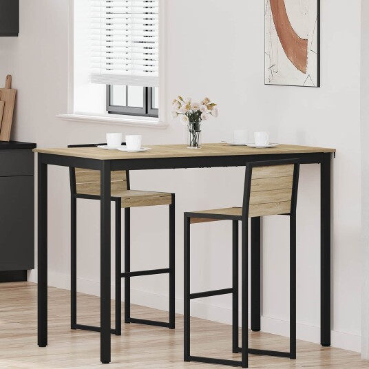 vidaXL Stående Bar Bord Konstruert tre