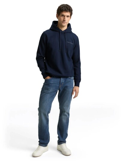 Tom Tailor Basic Hoodie Navy L Tom Tailor Basic Hoodie Navy L