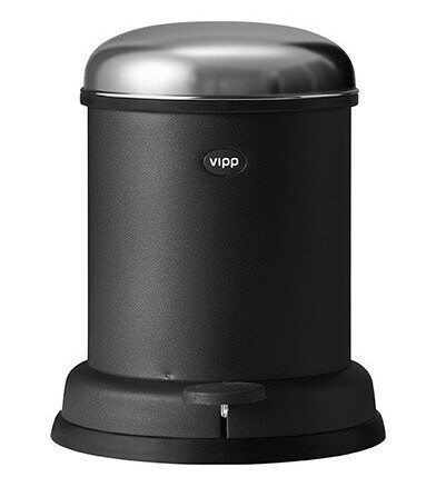 Vipp Vipp14 pedalbøtte 8 liter sort Vipp Vipp14 pedalbøtte 8 liter sort