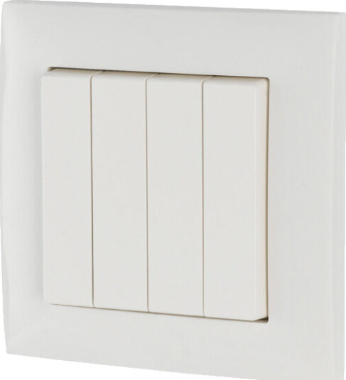 xComfort Trykknapp 55x55mm 4-f komplett CPAD-00/195 - 4560715 xComfort Trykknapp 55x55mm 4-f komplett CPAD-00/195 - 4560715