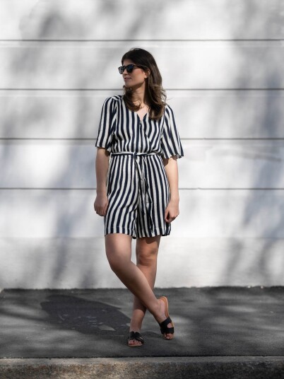 Ichi Marrakech AOP Jumpsuit 5 Blå S Ichi Marrakech AOP Jumpsuit 5 Blå S