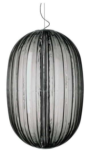 Foscarini - Plass Medium Pendel Grå 2m