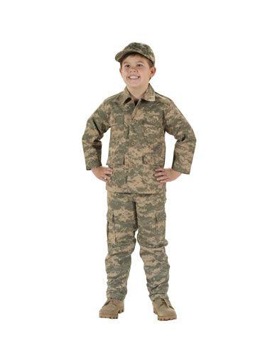 Rothco BDU-jakke for barn Oliven, Beige