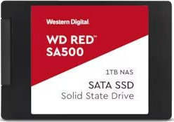WD Red SA500 1TB 2.5" SATA SSD med 530 MB/s Lesehastighet