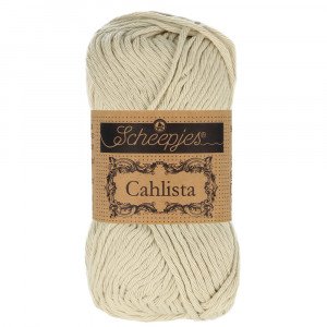 Scheepjes Cahlista Garn Unicolor 248 Champagne