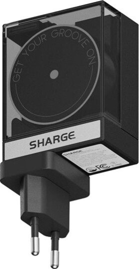 SHARGE Retractable 65W Charger - Black