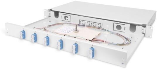 Digitus Dn-96320/9 Sc Os2 Grå Stål Rackmontering 1U