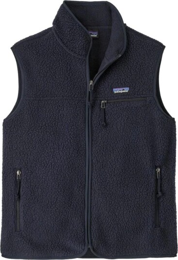 Patagonia Women"s Retro Pile Fleece Vest Sunken Blue M Patagonia Women"s Retro Pile Fleece Vest Sunken Blue M