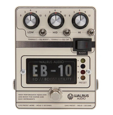 Walrus Audio Walrus Audio EB-10 CREAM