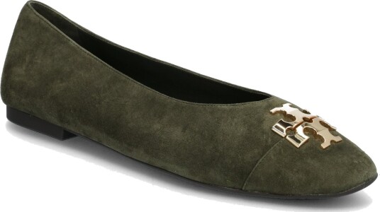 Tory Burch Charlie Ballet Khaki green 40