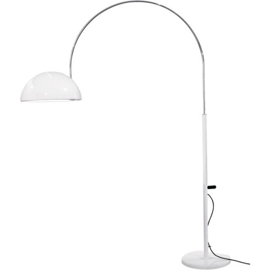 Oluce Coupé 3320R Gulvlampe Hvit