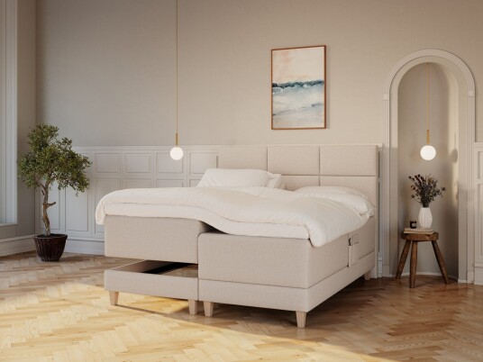Nordic Dream Aura Nordlys 160x200 Sand