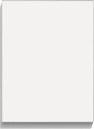 Boarder Whiteboard, Sharp Hvit, 905X1205 Mm