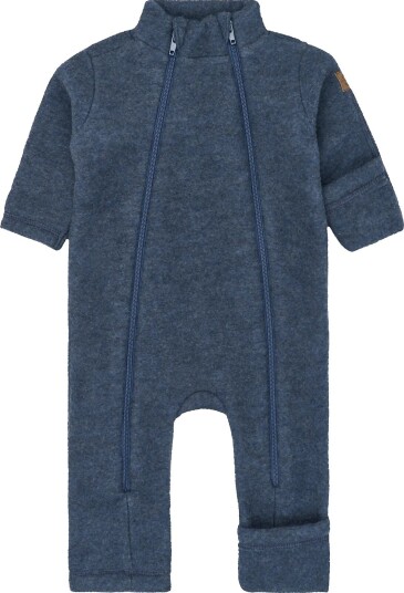 mikk-line Wool Suit - BLUE MELANGE - 98