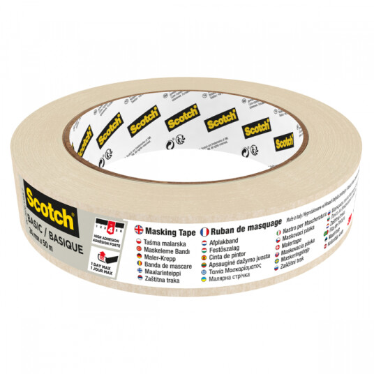 3M  Maskeringstape 24 mm 50 meter