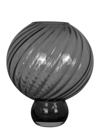 Specktrum Meadow Swirl Vase Grey H35CM